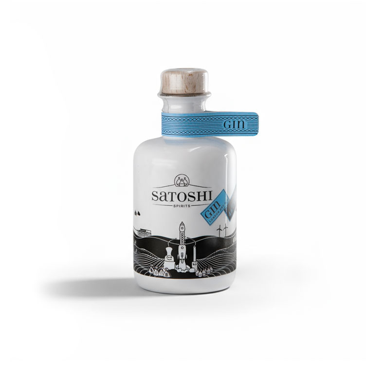 Satoshi London Dry Gin Miniatur