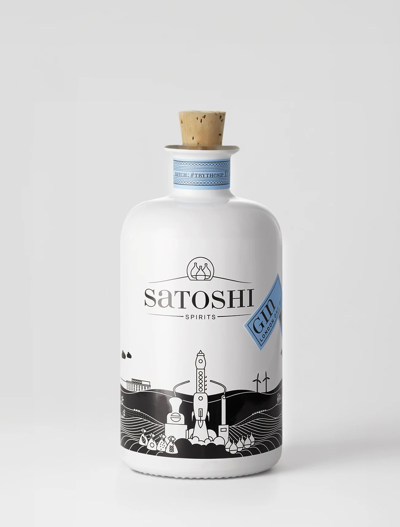 Produktfoto des Satoshi Spirits London Dry Gin